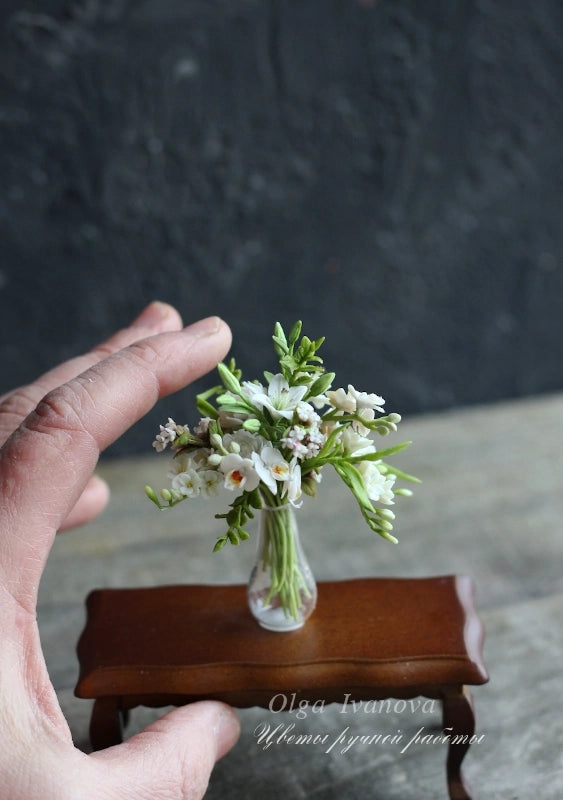 Bouquet in white