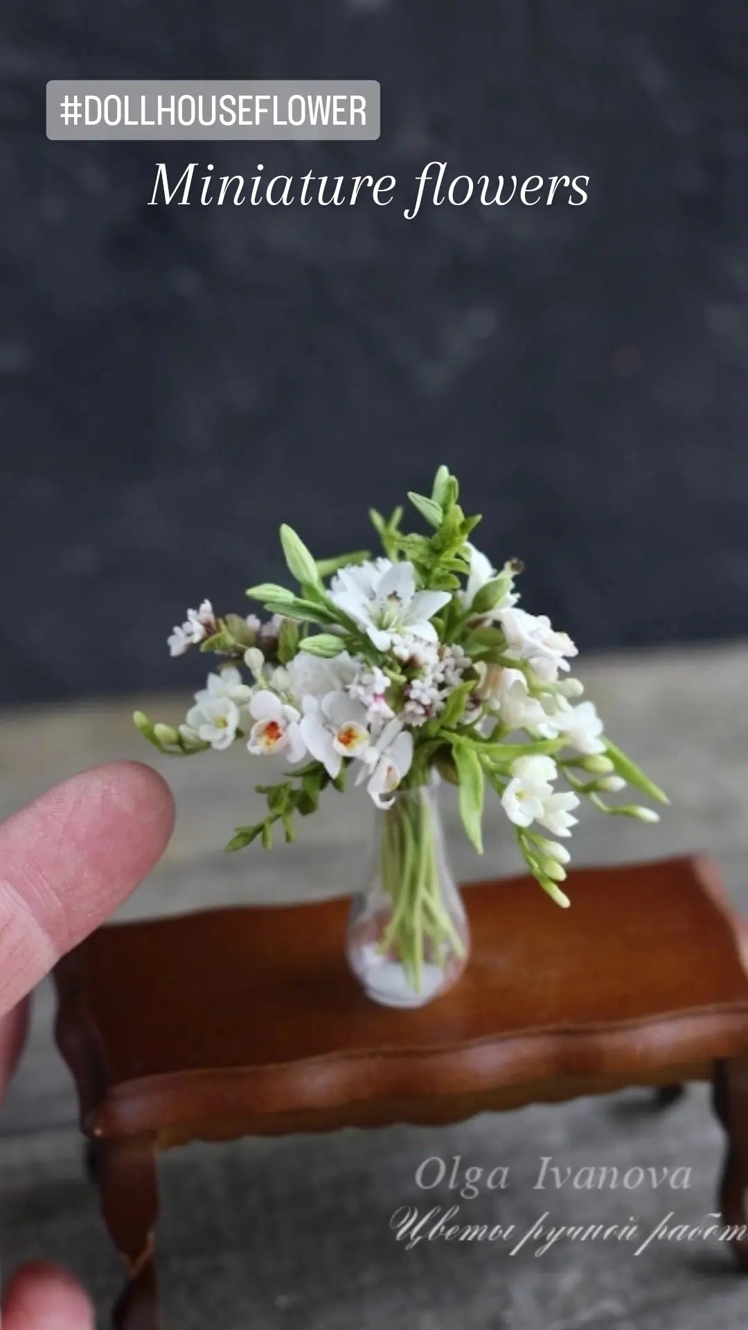 Bouquet in white