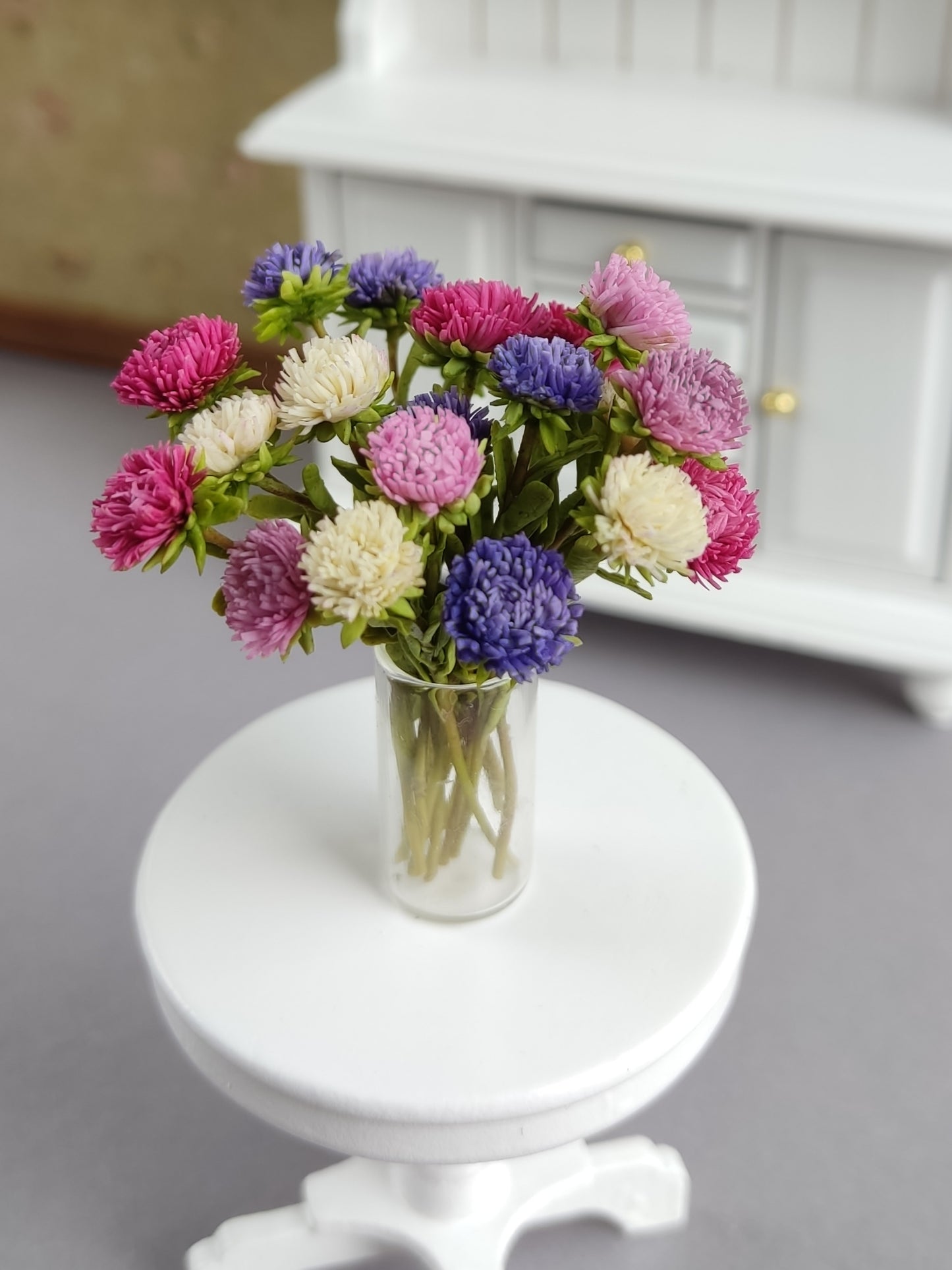 *                                          Bouquet of fall annual asters.